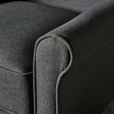 Cheapest โ๏ธ Charell Traditional Recliner - Christopher Knight Home Charcoal ๐ 5 Cheapest โ๏ธ Charell Traditional Recliner - Christopher Knight Home Charcoal ๐ - Image 3