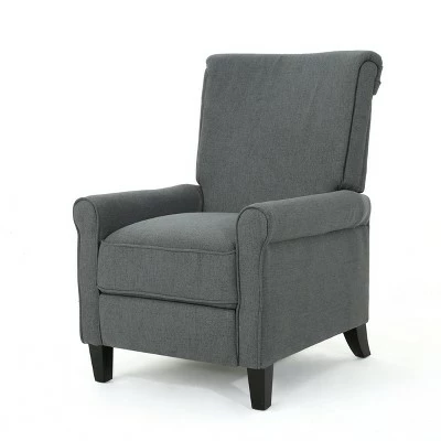 Cheapest โ๏ธ Charell Traditional Recliner - Christopher Knight Home Charcoal ๐ 6 Cheapest โ๏ธ Charell Traditional Recliner - Christopher Knight Home Charcoal ๐ - Image 4