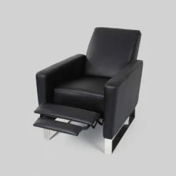 Best deal 🧨 Brightwood Modern Push Back High Leg Recliner - Christopher Knight Home Purple 😍 -Living Room Chairs Sales unnamed file 13338