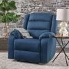Outlet 🔥 Adrianne Power Recliner Navy Blue - Christopher Knight Home ✔️