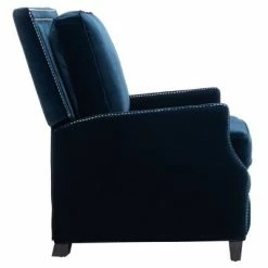 Top 10 ⌛ Buddy Velvet Recliner - Safavieh Midnight Blue ⭐ -Living Room Chairs Sales unnamed file 13377