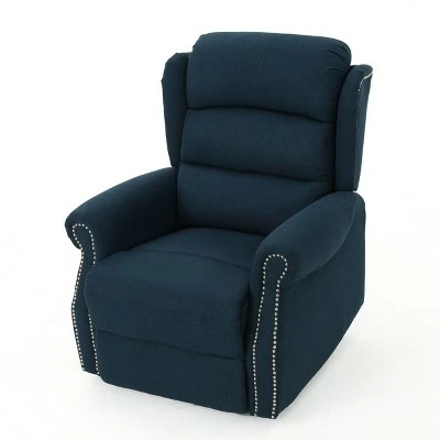 Best Sale ๐คฉ Dezzie Tufted Power Recliner - Christopher Knight Home Navy Blue ๐ 7 Best Sale ๐คฉ Dezzie Tufted Power Recliner - Christopher Knight Home Navy Blue ๐ - Image 5