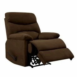Deals 😉 Wall Hugger Microfiber Pillow Top Arm Recliner Chair - ProLounger Brown ⌛ -Living Room Chairs Sales unnamed file 13459