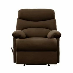 Deals 😉 Wall Hugger Microfiber Pillow Top Arm Recliner Chair - ProLounger Brown ⌛ -Living Room Chairs Sales unnamed file 13461