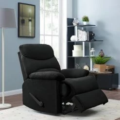 Deals 😉 Wall Hugger Microfiber Pillow Top Arm Recliner Chair - ProLounger Brown ⌛ -Living Room Chairs Sales unnamed file 13467