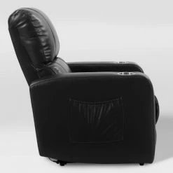 Best reviews of ❤️ Tucson Home Theater Single Power Recliner with Stainless Steel Cup Holders Black Leather Gel - Corliving ✨ 14 Best reviews of ❤️ Tucson Home Theater Single Power Recliner with Stainless Steel Cup Holders Black Leather Gel - Corliving ✨ -Living Room Chairs Sales unnamed file 13494