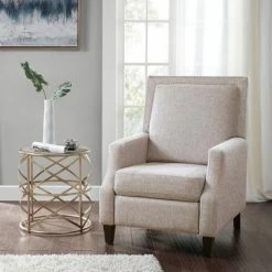 Budget 🎁 Madison Park Hargis Recliner - Gray ⌛ -Living Room Chairs Sales unnamed file 13529