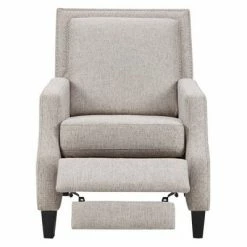Budget 🎁 Madison Park Hargis Recliner - Gray ⌛ -Living Room Chairs Sales unnamed file 13531