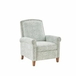 Best Pirce 🌟 Madison Park Linda Push Back Recliner Light Blue 😉 -Living Room Chairs Sales unnamed file 13548