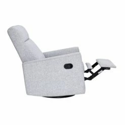 Cheap 🤩 Second Story Home The Grove The Grove Swivel Recliner - Gray 😍 -Living Room Chairs Sales unnamed file 13597