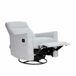 Cheap 🤩 Second Story Home The Grove The Grove Swivel Recliner - Gray 😍 -Living Room Chairs Sales unnamed file 13598