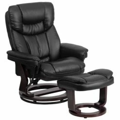 Outlet 🛒 Contemporary Multi - Position Recliner and Ottoman - Riverstone Furniture Collection Palimino 🔥 -Living Room Chairs Sales unnamed file 13664