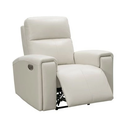 Hot Sale โจ Karina Leather Power Recliner with Power Headrest Ivory - Abbyson Living ๐ 3 Hot Sale โจ Karina Leather Power Recliner with Power Headrest Ivory - Abbyson Living ๐