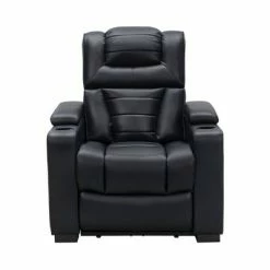 Cheapest 🎁 Glen Power Theater Recliner - Abbyson Living Black 😍