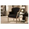 Flash Sale ✔️ Charlemagne Traditional French Blue Stripe Accent Chair -Baxton Studio 🎁 -Living Room Chairs Sales unnamed file 1368