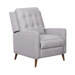 Promo ⌛ Francis Mid Century Pushback Recliner - Abbyson Living Ivory 🥰 -Living Room Chairs Sales unnamed file 13682