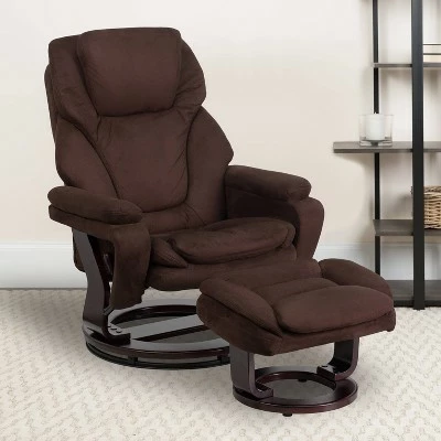 Wholesale ๐ Contemporary Recliner and Ottoman Leather - Riverstone Furniture Collection Black Leather ๐ 9 Wholesale ๐ Contemporary Recliner and Ottoman Leather - Riverstone Furniture Collection Black Leather ๐ - Image 7