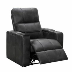 Hot Sale 💯 Rider Power Theater Recliner with 1 Table - Abbyson Living Brown 🌟 -Living Room Chairs Sales unnamed file 13730