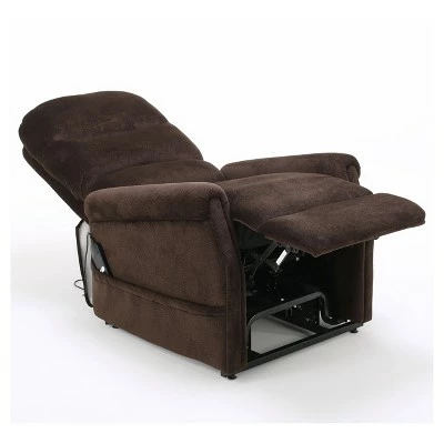 Flash Sale βοΈ Halea Upholstered Lift Chair - Chocolate - Christopher Knight Home π 4 Flash Sale βοΈ Halea Upholstered Lift Chair - Chocolate - Christopher Knight Home π - Image 2