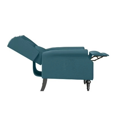 Best Sale 🧨 Ani Wingback Pushback Recliner Linen - ProLounger Floral Mist 🤩 5 Best Sale 🧨 Ani Wingback Pushback Recliner Linen - ProLounger Floral Mist 🤩 - Image 3