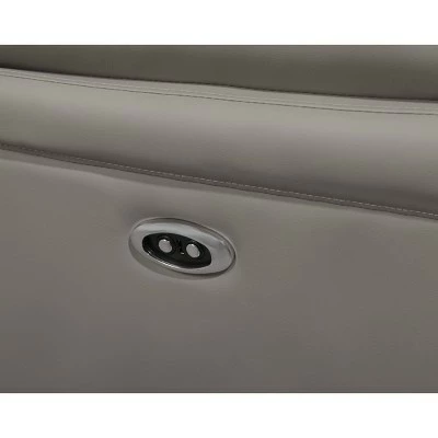 Promo π₯° Wilder Leather Power Recliner - Abbyson Living Gray π 8 Promo π₯° Wilder Leather Power Recliner - Abbyson Living Gray π - Image 6