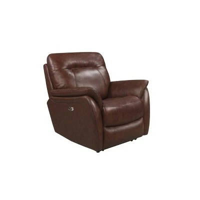 Promo π₯° Wilder Leather Power Recliner - Abbyson Living Gray π 9 Promo π₯° Wilder Leather Power Recliner - Abbyson Living Gray π - Image 7