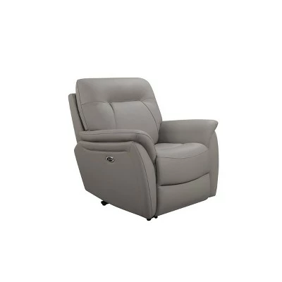 Promo π₯° Wilder Leather Power Recliner - Abbyson Living Gray π 10 Promo π₯° Wilder Leather Power Recliner - Abbyson Living Gray π - Image 8