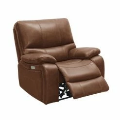 Best reviews of 😀 Quinby Leather Power Recliner - Abbyson Living Dark Gray 👍