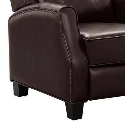 Coupon π Wiley Leather Pushback Recliner - Abbyson Living Navy Blue π 6 Coupon π Wiley Leather Pushback Recliner - Abbyson Living Navy Blue π - Image 4