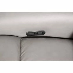 Cheapest 😉 Lola Leather Power Recliner with Power Headrests Gray - Abbyson Living ✨ -Living Room Chairs Sales unnamed file 13811