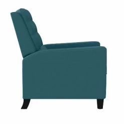 Outlet 🌟 Fay Wingback Press-Back Recliner Medium Blue - ProLounger 🔥 -Living Room Chairs Sales unnamed file 13815