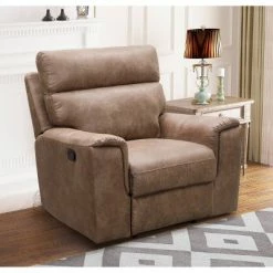 Promo ๐ฏ Jen Fabric Recliner - Abbyson Living Camel ๐ฅ