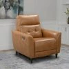 Hot Sale 😀 Audrey Leather Power Recliner with Power Headrest Camel - Abbyson Living ❤️ -Living Room Chairs Sales unnamed file 13828