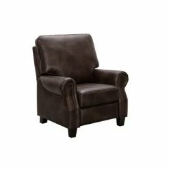 Best deal 👍 Carly Leather Pushback Recliner - Abbyson Living Brown 😍 -Living Room Chairs Sales unnamed file 13838