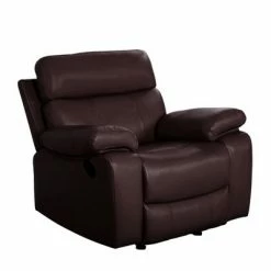 Brand new ✔️ Cortez Leather Recliner - Abbyson Living Beige 🔔 -Living Room Chairs Sales unnamed file 13856
