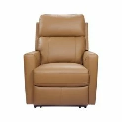Coupon 🎁 Gwen Leather Power Recliner with Power Foot and Headrest - Abbyson Living Camel ⌛ -Living Room Chairs Sales unnamed file 13884