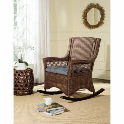 Best Sale ⭐ Aria Rocking Chair - Brown - Safavieh 👍