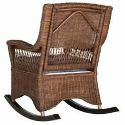 Best Sale ⭐ Aria Rocking Chair - Brown - Safavieh 👍 -Living Room Chairs Sales unnamed file 13963