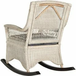 Deals 🤩 Aria Rocking Chair - Antique/Grey - Safavieh 👏 -Living Room Chairs Sales unnamed file 13971