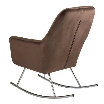 Brand new 🌟 Gift Mark Deluxe Adult Rocking Chair with Chrome Legs 💯 4 Brand new 🌟 Gift Mark Deluxe Adult Rocking Chair with Chrome Legs 💯 - Image 2