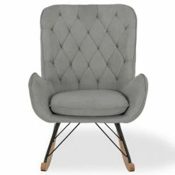 Brand new ⌛ Baby Relax Zander Rocker Chair with Side Storage Pockets Blue 😍