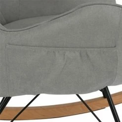 Brand new ⌛ Baby Relax Zander Rocker Chair with Side Storage Pockets Blue 😍 -Living Room Chairs Sales unnamed file 14004