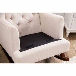 Cheap 🥰 Asher Fabric Rocker Beige - Abbyson Living 🔥 -Living Room Chairs Sales unnamed file 14026