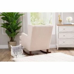 Cheap 🥰 Asher Fabric Rocker Beige - Abbyson Living 🔥 -Living Room Chairs Sales unnamed file 14028