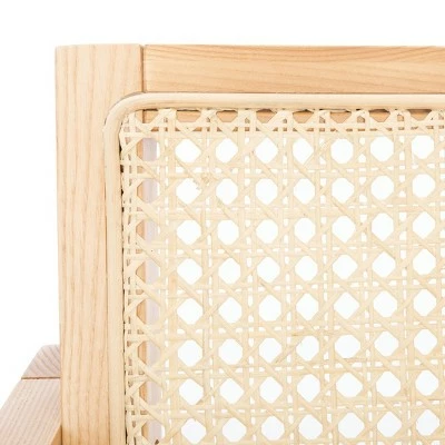 Brand new 😉 Perth Rattan Rocking Chair Natural - Safavieh ❤️ 9 Brand new 😉 Perth Rattan Rocking Chair Natural - Safavieh ❤️ - Image 7