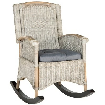 Promo ๐ Verona Rocking Chair - Safavieh Gray ๐ 4 Promo ๐ Verona Rocking Chair - Safavieh Gray ๐ - Image 2