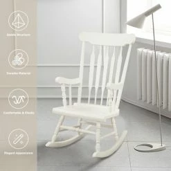 Best reviews of 🛒 Costway Solid Wood Rocking Chair Porch Rocker Indoor Outdoor Seat Glossy Finish WhiteCoffee 🎁 15 Best reviews of 🛒 Costway Solid Wood Rocking Chair Porch Rocker Indoor Outdoor Seat Glossy Finish WhiteCoffee 🎁 -Living Room Chairs Sales unnamed file 14187