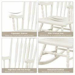 Best reviews of 🛒 Costway Solid Wood Rocking Chair Porch Rocker Indoor Outdoor Seat Glossy Finish WhiteCoffee 🎁 19 Best reviews of 🛒 Costway Solid Wood Rocking Chair Porch Rocker Indoor Outdoor Seat Glossy Finish WhiteCoffee 🎁 -Living Room Chairs Sales unnamed file 14191