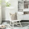 Best deal 😍 Costway Set of 2 Wood Rocking Chair Glossy Finish White Coffe 🎉 -Living Room Chairs Sales unnamed file 14199