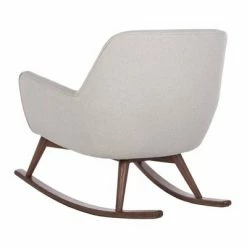 Discount 👏 Mack Mid-Century Rocking Chair Light Gray - Safavieh 🧨 -Living Room Chairs Sales unnamed file 14221